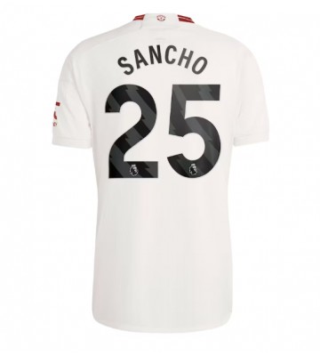 Manchester United Jadon Sancho #25 Replica Third Stadium Shirt 2023-24 Short Sleeve